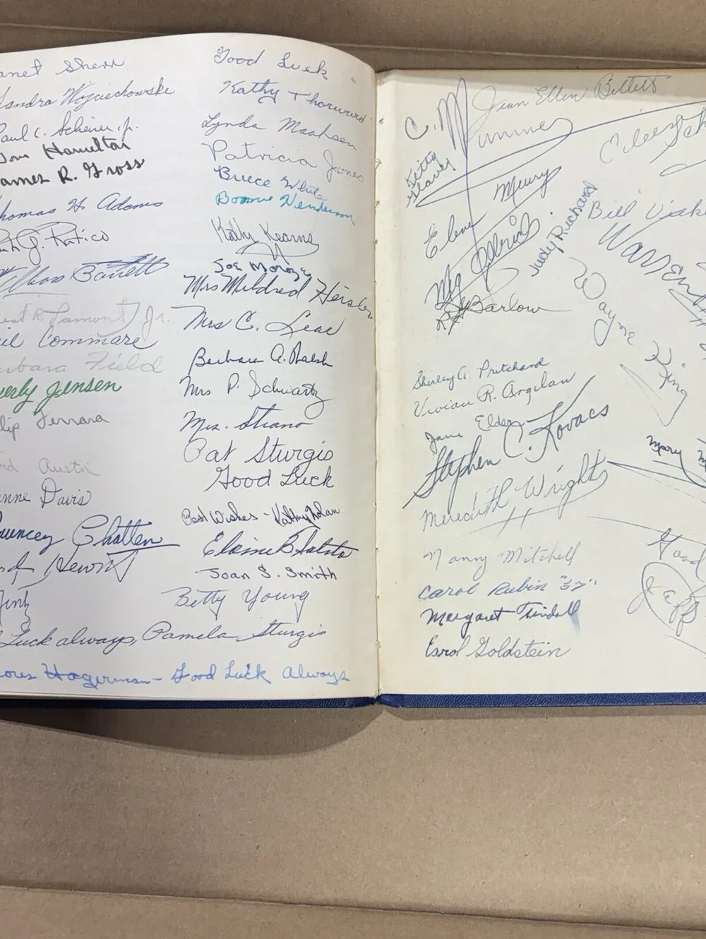 1957 New Jersey Charters of Freedom American Booklet Company Ewing Township SIGs